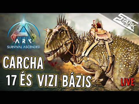 , title : 'ARK Ascended - 17.Rész (Carcha Fogás & Vizi Bázis Építés) - Stark LIVE'