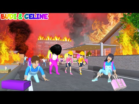 Yuta Mio Panicked, Sakura City Burned So Much That A Fire Tornado Appeared😱 All Residents Evacuated