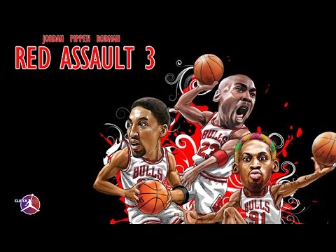 JORDAN PIPPEN RODMAN RED ASSAULT 3