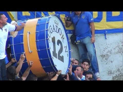 "Superclasico 2013 / Entra La 12" Barra: La 12 &bull; Club: Boca Juniors