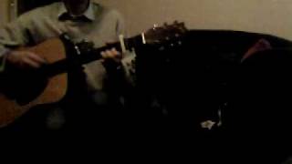 J plays Even When I'm Sleeping on acoustic guitar