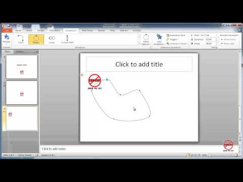 How to Use Motion Paths in PowerPoint Including Custom Paths | Gary ...
