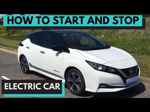 HOW TO START AND STOP AN ELECTRIC CAR