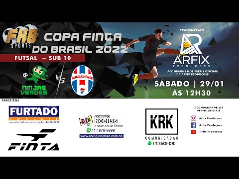 NINJAS VERDES x TBC TRANSPORTES (GUARULHENSE) - FUTSAL SUB 10