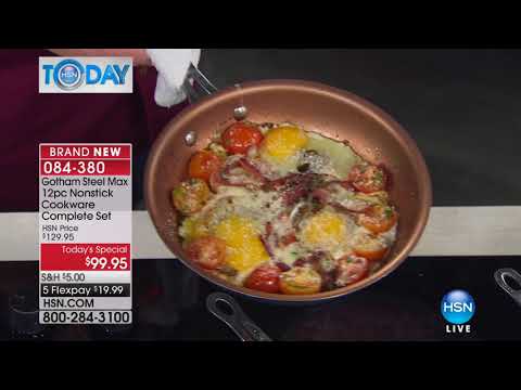 HSN | HSN Today: Gotham Steel Cookware Premiere / Kitchen Solutions 12.29.2017 - 08 AM