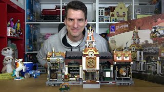 Die besten Steine im Markt! Pantasy® Steampunk Bahnhof 85007 aus der neusten Gobricks Generation