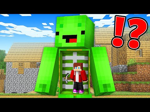 Are you ready to see how JJ Survives Mikey's BODY in Minecraft?