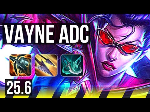 VAYNE & Vel'Koz vs XAYAH & Rakan (ADC) | Dominating | EUNE Master | 25.6