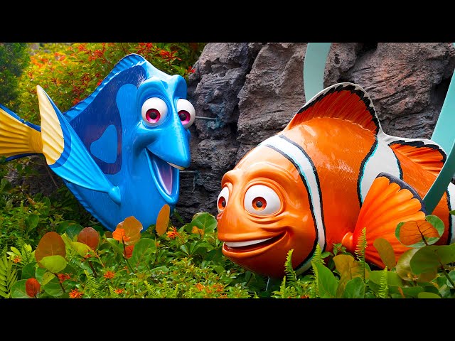 Vídeo relacionado con Disney PIXAR Finding Nemo Surf-Tastic with Nemo & Dory Camiseta