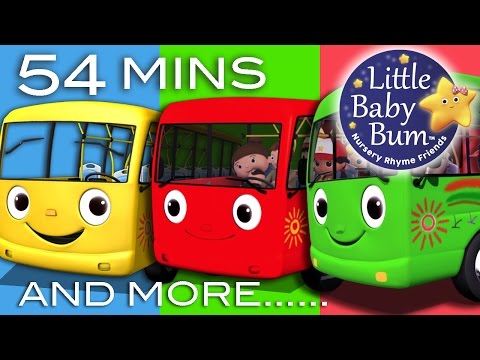 Wheels On The Bus | Nursery Rhymes for Babies | Little Baby Bum | ABCs and 123s
