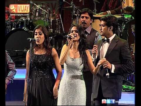 Vijay Music Awards - The Young Playback Singers are performing a Magnificent Medley