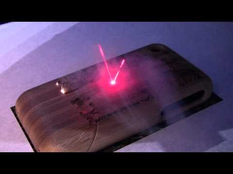 Handy-Schutz-Gehäuse aus Bambus | Lasergravieren