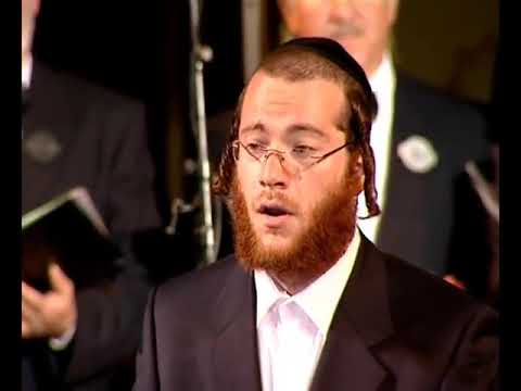Cantor Yaakov Lemmer Sings Zochreinu L'chaim With The Jerusalem Cantors Choir In Budapest Hungary