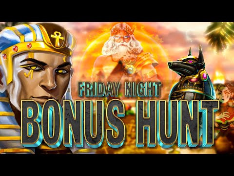 Thumbnail for video: Friday Night Bonus Hunt! Opening bonuses right now, can we cash out!