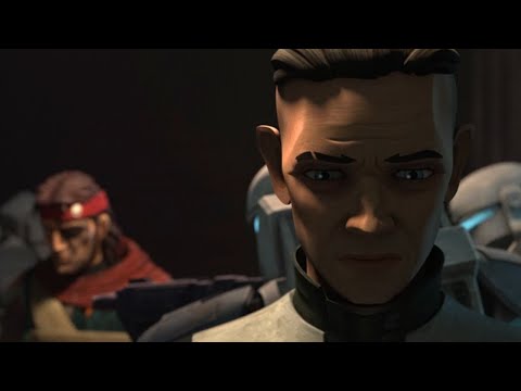 Hemlock captures Hunter - Bad Batch Season 2 Episode 16