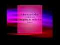 "There She Goes" Lyrics- Carney 