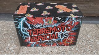 Terremoto Especial 1S - El Gato Pirotecnia  20mm 1Sek Salutbatterie