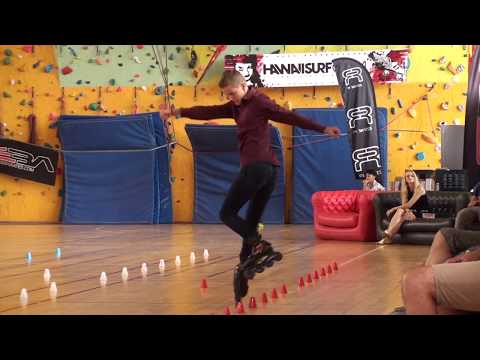 2018 PSWC Classic Slalom Junior Men 3rd Place Titouan De Galassus (FRA)