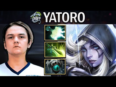 SPIRIT.YATORO DROW RANGER WITH MJOLNIR-SKADI - DOTA 2 7.30 GAMEPLAY