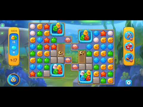 Fishdom 5823 Hard Level - NO 💣🧨💥
