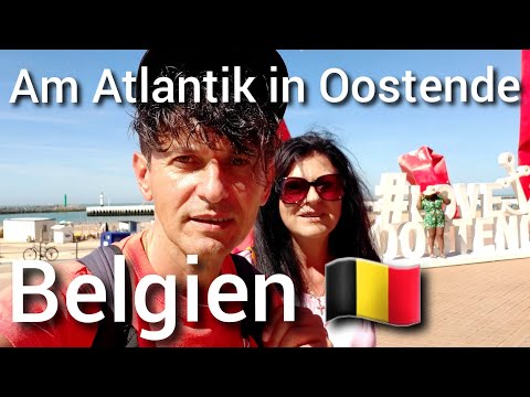 Am Atlantik in Oostende, Belgien 🇧🇪