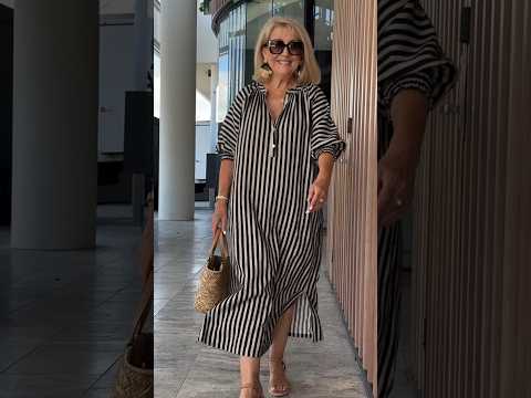 Chic & Causal outfits for mature women over 50 💕#style #fashiontrends #fashion #seniorstyle