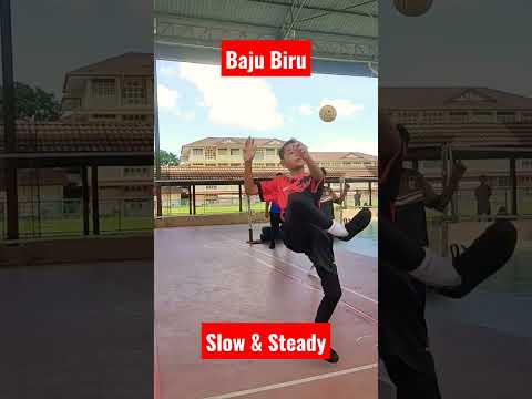Slow & Steady #sepaktakraw #takraw #shorts #short