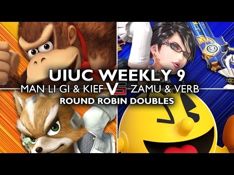 [Smash 4 Weekly #9] Round Robin Doubles: Man Li Gi & Kief vs. Zamu & Verbatim