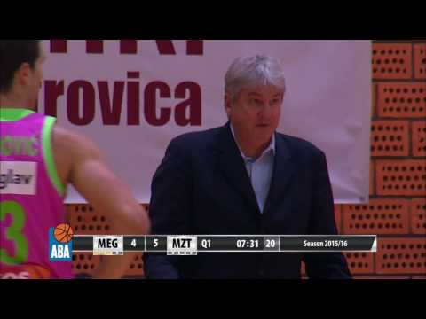 ABA Liga 2015/16, Round 4 match: Mega Leks - MZT Skopje Aerodrom (9.10.2015)