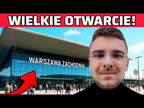 SZOK! Takiego DWORCA w Polsce Jeszcze Nie Było - Warszawa Zachodnia Po Przebudowie!