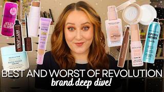 THE BEST & WORST OF MAKEUP REVOLUTION! Brand Deep Dive And Speed Reviews Of *EVERY PRODUCT*