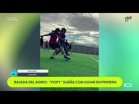 #ReflejoNeuquino ⚽💙 Popy sueña en grande: Sueña con llegar al fútbol de Primera