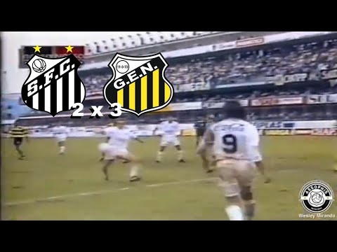 Santos 2 x 3 Novorizontino - 30/05/1993 - Compacto - Narração: Alexandre Santos