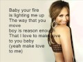 Jennifer Lopez Ft Pitbull Dance Again Lyrics On Screen NEW 2012