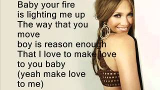 Jennifer Lopez ft. Pitbull - Dance again (Lyrics On Screen) NEW 2012