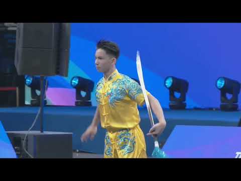 The 12th Asian Junior Wushu Championships – Boys Group A Daoshu