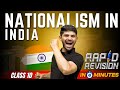 Nationalism In INDIA 10 Minutes Rapid Revision Class 10 SST