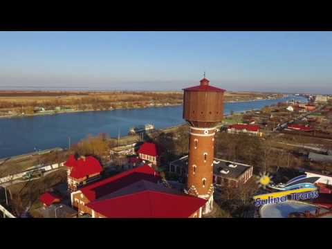 Sulina - iarna (filmare aeriana-full HD)