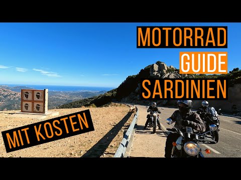 Motorrad Guide Sardinien 2023! - Wie bereist man Sardinien auf dem Motorrad? (unbedingt anschauen!)