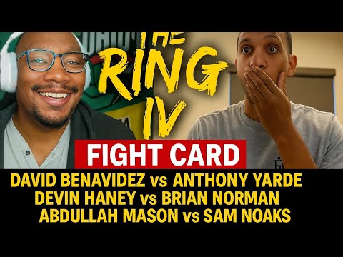 The RING IV Fight Preview: Haney vs Norman Jr, Benavidez vs Yarde & Full Card Breakdown