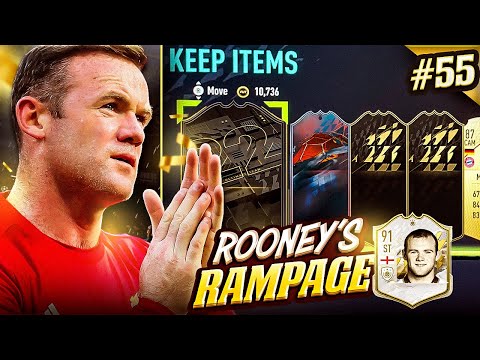 HERO & SIGNATURE SIGNING IN THE SAME PACK!! ROONEY'S RAMPAGE #55 (FIFA 22)