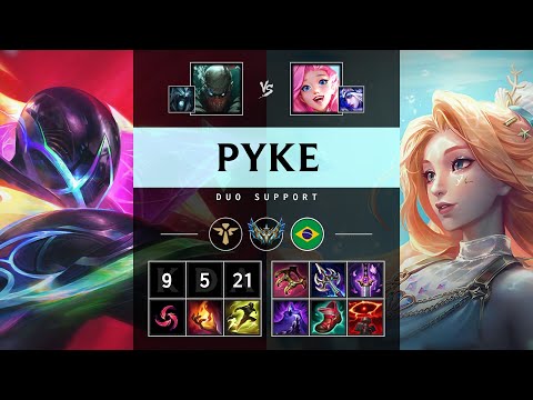 Pyke Support vs Seraphine - BR Challenger Patch 25.06