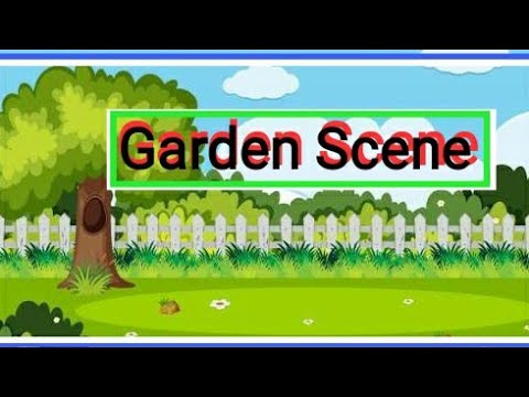 Paragraph/Essay/lines on "The Garden Scene" Let's Learn English and Paragraphs. Video