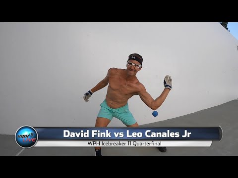 2021 WPH Outdoor Icebreaker 3-Wall Challenge #11 - David Fink vs. Leo Canales, Jr. (Quarters)