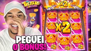 TESTEI O NOVO JOGO DA PG! *mr. treasure's fortune*