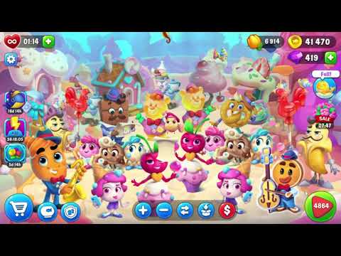 Fishdom 4864 Hard Level - NO BooSTERS