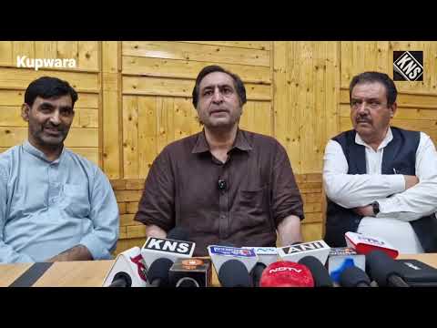 People's Conference President & MLA Handwara #Sajadlone questions governmen...