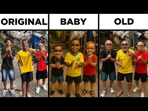 Mc Xangai Menina Do Job vs Mc Menor jp Menina De Vermelho vs Mc Collin / Original vs Baby vs Old