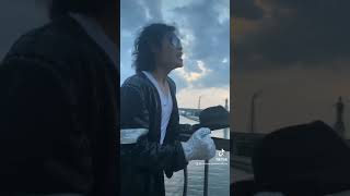 Somebody&#39;s Watching Me 😇 #shorts #moonwalk #michaeljackton #mj #michaeljackson #watchingme
