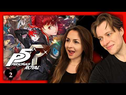 Our FIRST TIME Playing Persona 5 Royal | Blind Playthrough (Pt 2)